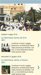 Mobile Screenshot of lamiasettimanasanta.net